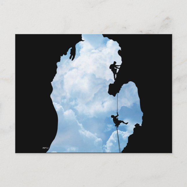 Postal Michigan Climbers (Anverso)