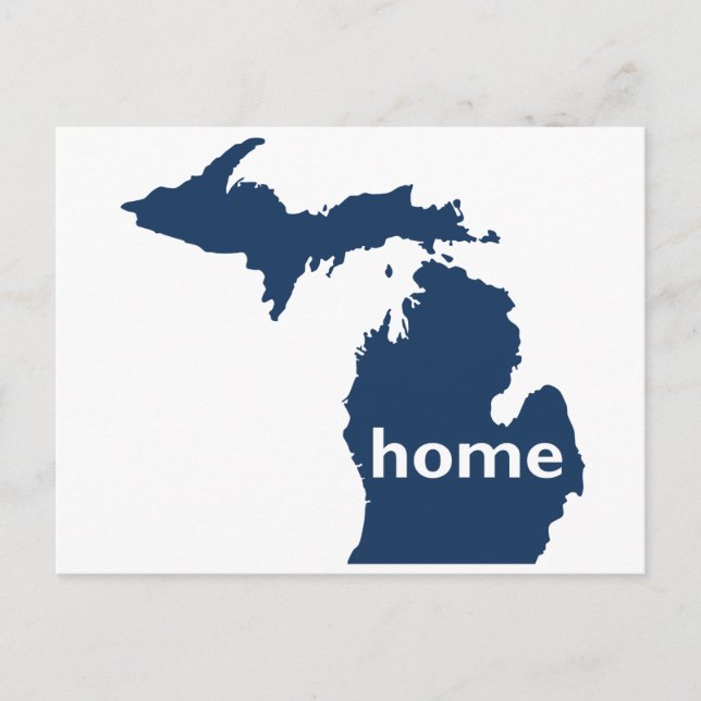 Postal Michigan Home (Anverso)