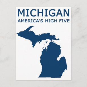 Postal Michigan. Los cinco más altos de los Estados Unido