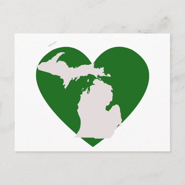 Postal Michigan Love (Anverso)