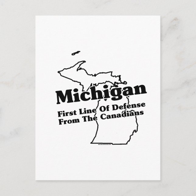 Postal Michigan State Slogan (Anverso)