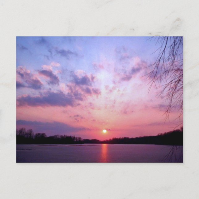 Postal Michigan Sunset 1 (Anverso)