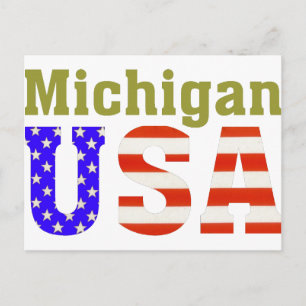 Postal ¡Michigan USA!