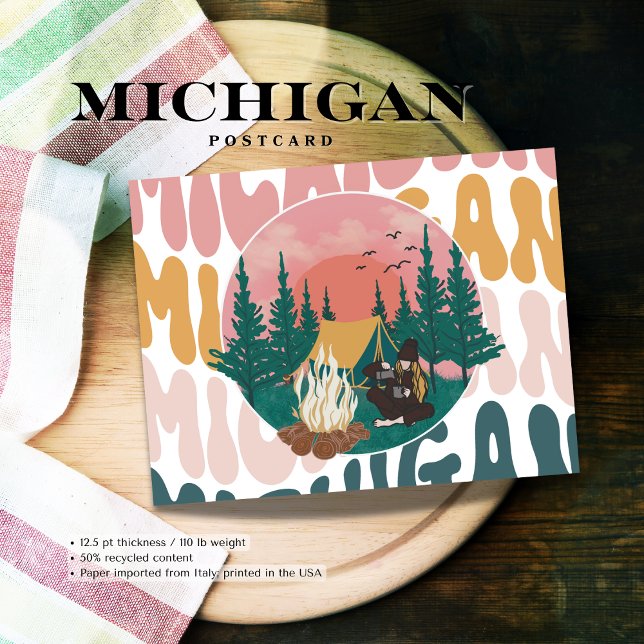 Postal Michigan Wilderness Retreat (Birthday Depot
Michigan Wilderness Retreat Postcard)