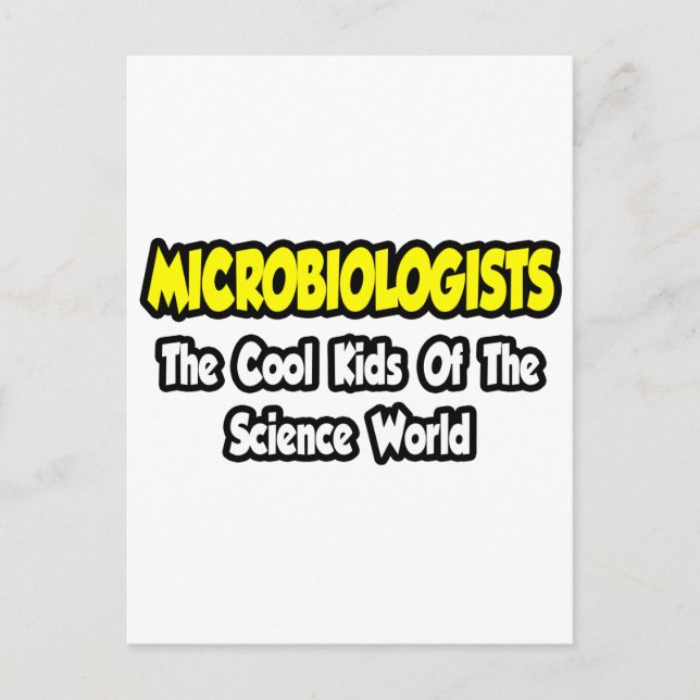 Postal Microbiólogos... Niños de Guay del Mundo de la Cie (Anverso)