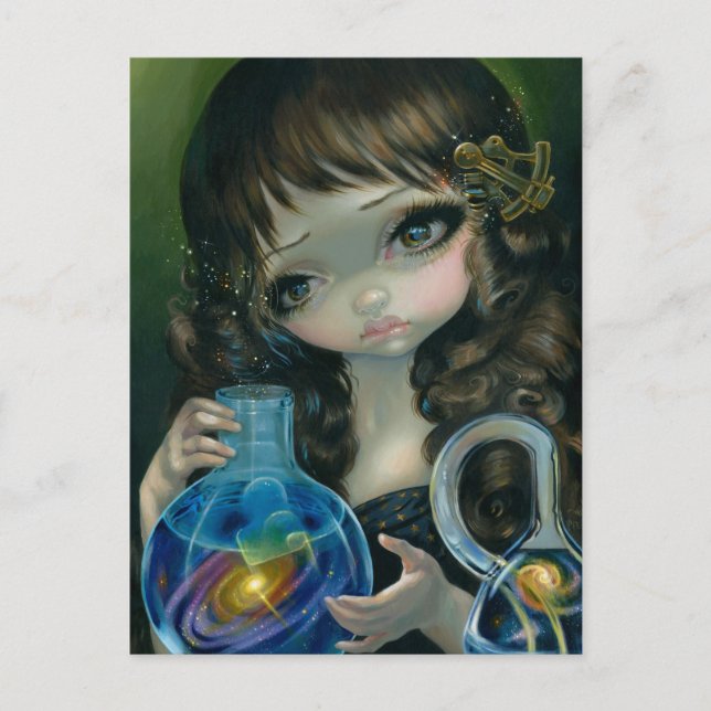 Postal "Microcosmos: Galaxia" (Anverso)