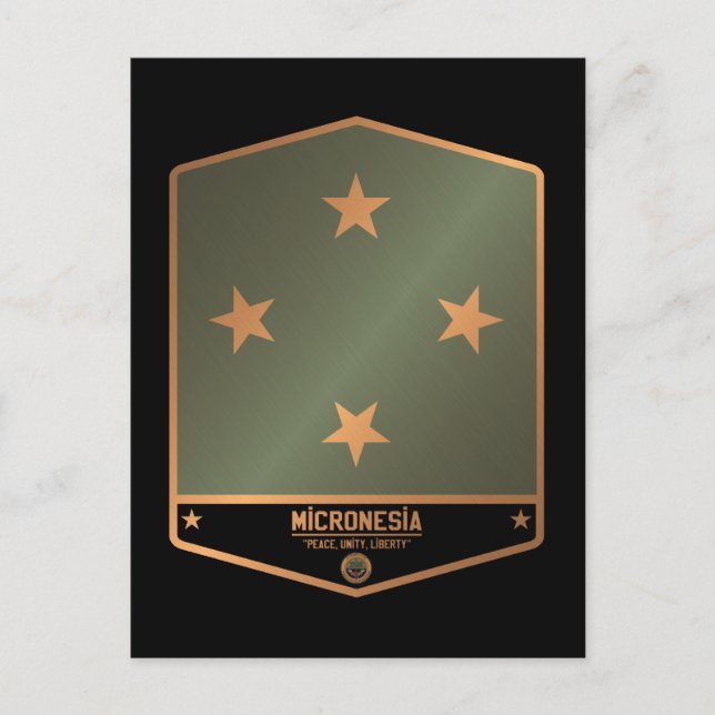 Postal Micronesia (Anverso)