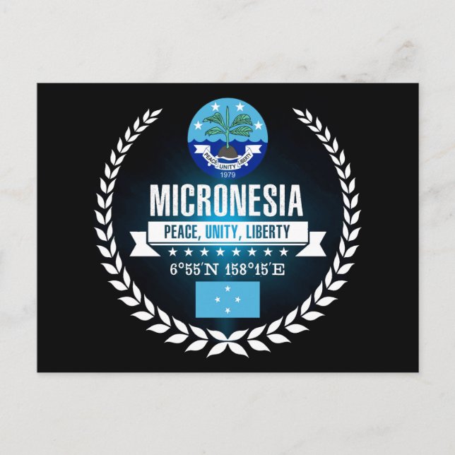 Postal Micronesia (Anverso)