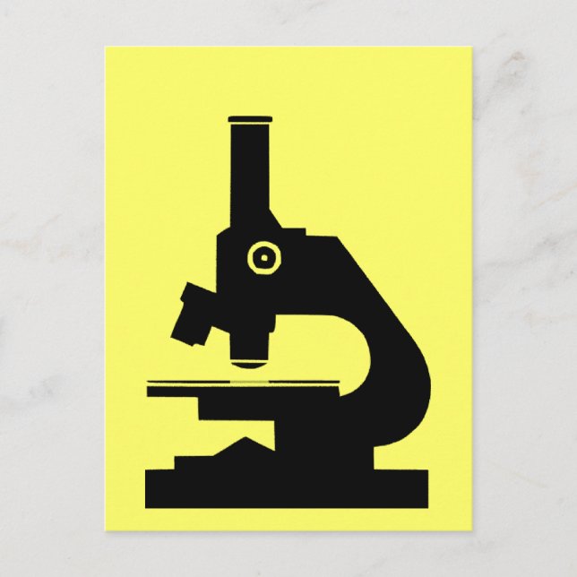 Postal Microscopio (Anverso)