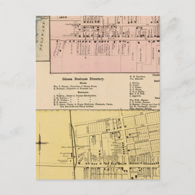 Postal Middletown (Anverso)