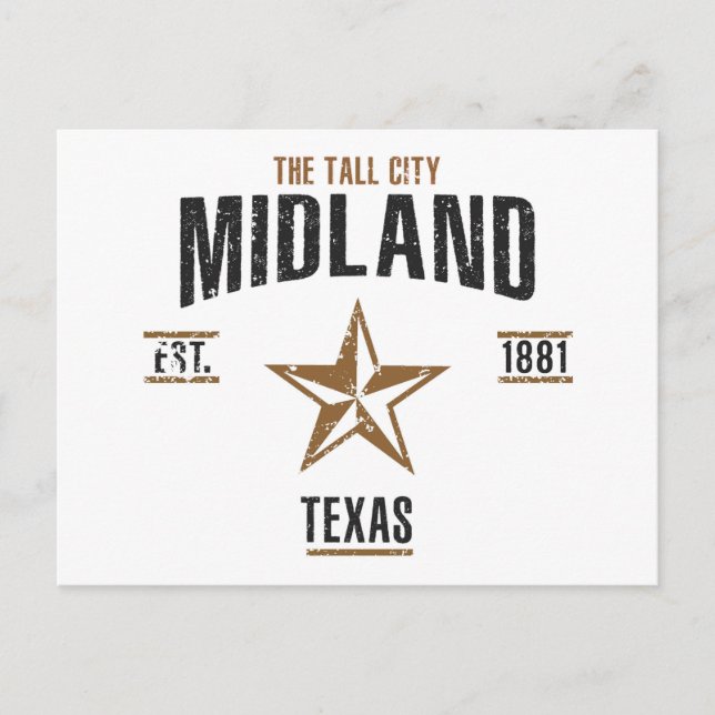 Postal Midland (Anverso)