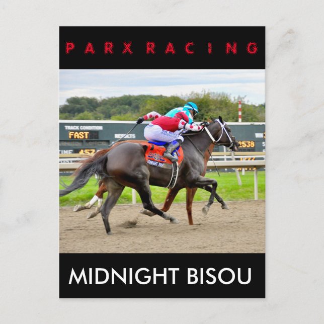 Postal Midnight Bisou y Mike Smith (Anverso)