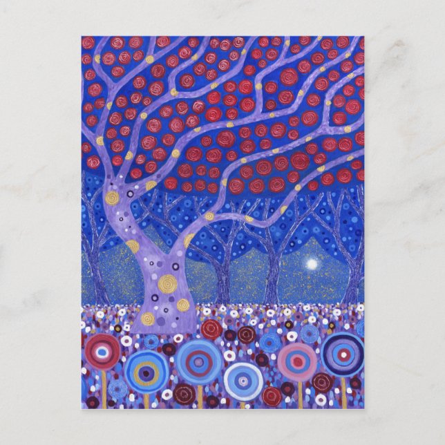 Postal Midnight Garden 2010 (Anverso)