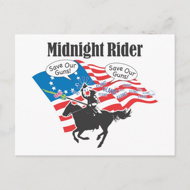 Postal Midnight Rider (Anverso)