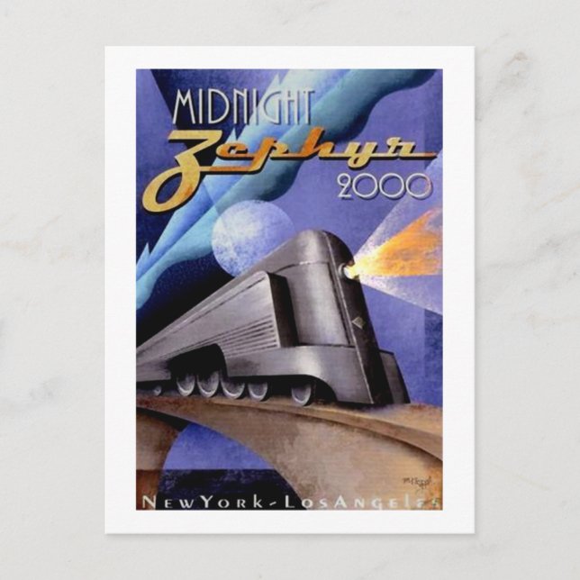 Postal Midnight Zephyr (Anverso)