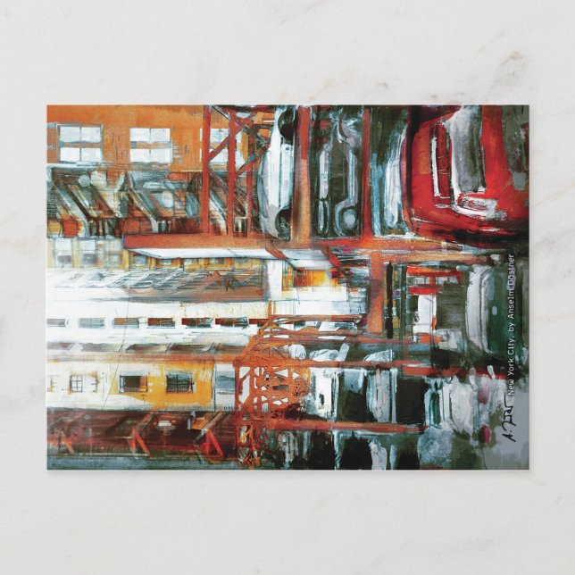 Postal Midtown Nueva York (Anverso)