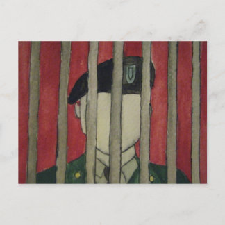 Postal Miedo rojo