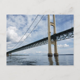 Postal Mighty Mac, Puente de Suspensión Mackinac, Michiga