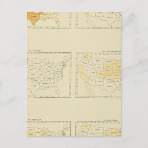 Postal Migración interestatal 1890 MONJ