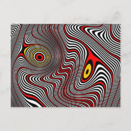 Postal Migraine Aura Ilusión Óptica