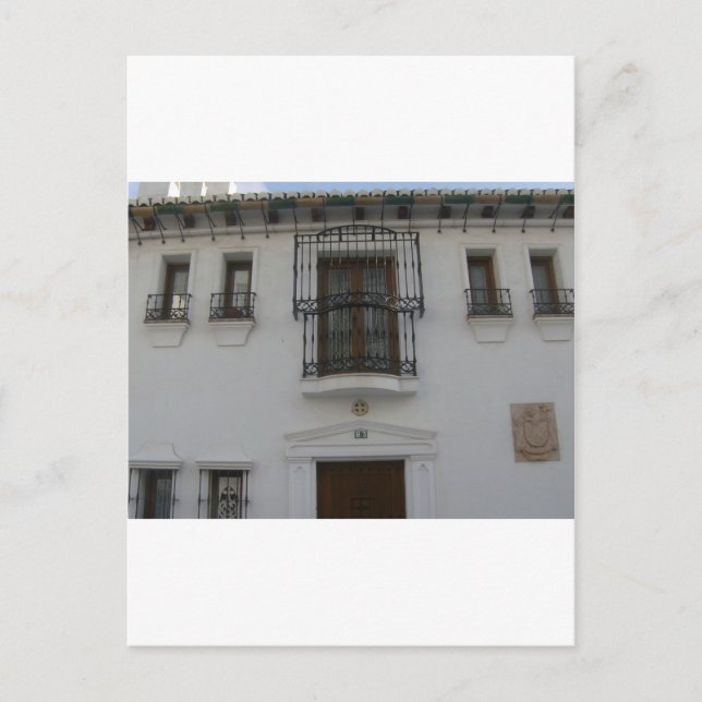 Postal Mijas, España (Anverso)