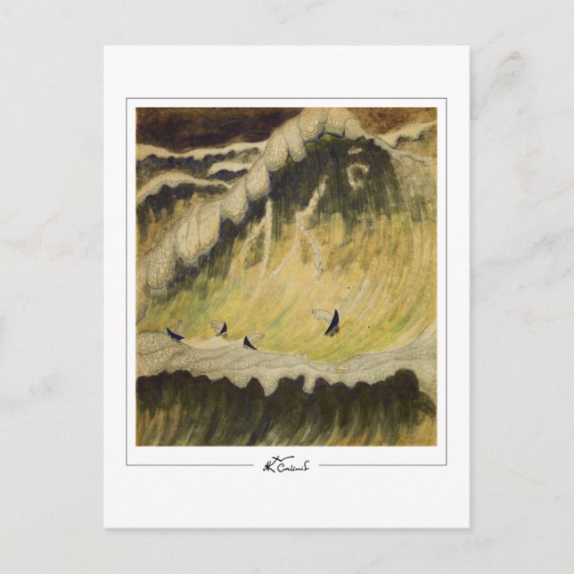 Postal Mikalojus Konstantinas Ciurlionis #123 - Bien A... (Anverso)