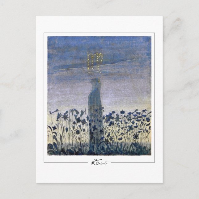 Postal Mikalojus Konstantinas Ciurlionis #235 - Bien A... (Anverso)