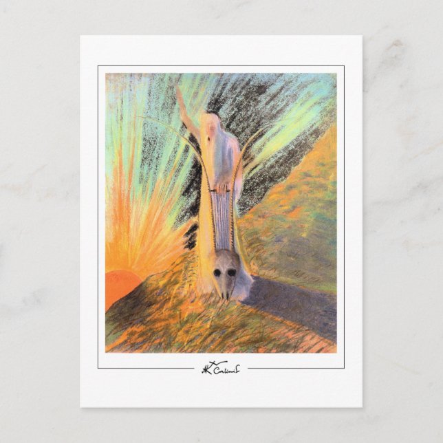 Postal Mikalojus Konstantinas Ciurlionis #248 - Bien A... (Anverso)