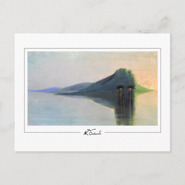 Postal Mikalojus Konstantinas Ciurlionis #257 - Bien A... (Anverso)