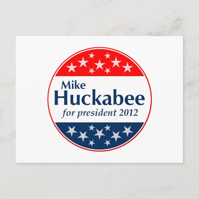 Postal Mike Huckabee 2012 (v106) (Anverso)