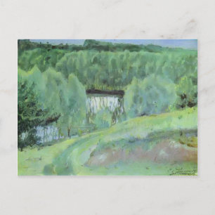 Postal Mikhail Nesterov-Pond