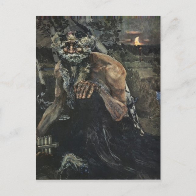 Postal Mikhail Vrubel-Pan (Anverso)