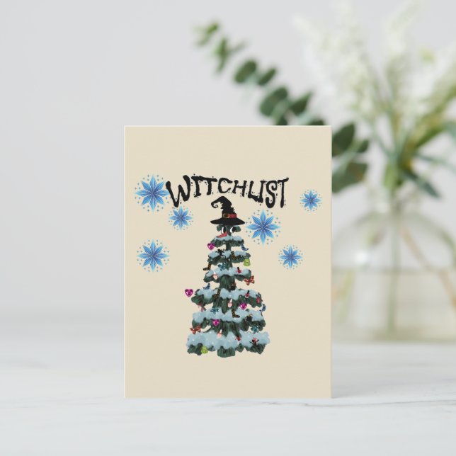 Postal Mikitiez magic moodyholiday gothmas witch (Anverso de pie)