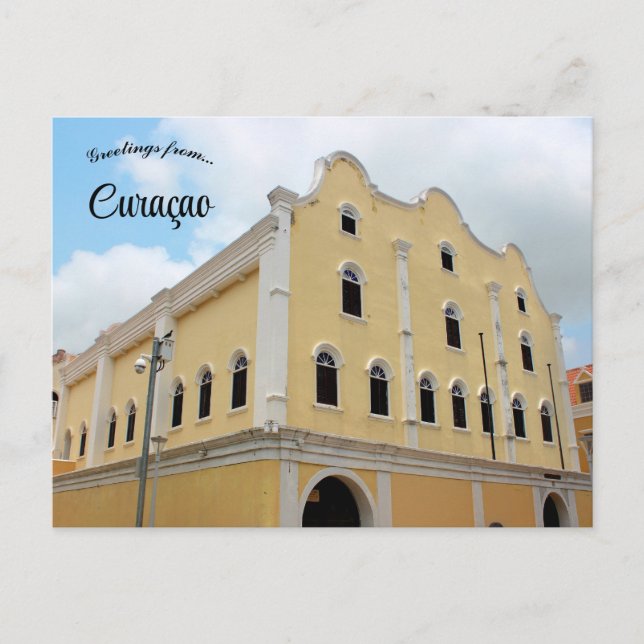 Postal Mikve Israel Emanuel Synagogue Curaçao (Anverso)