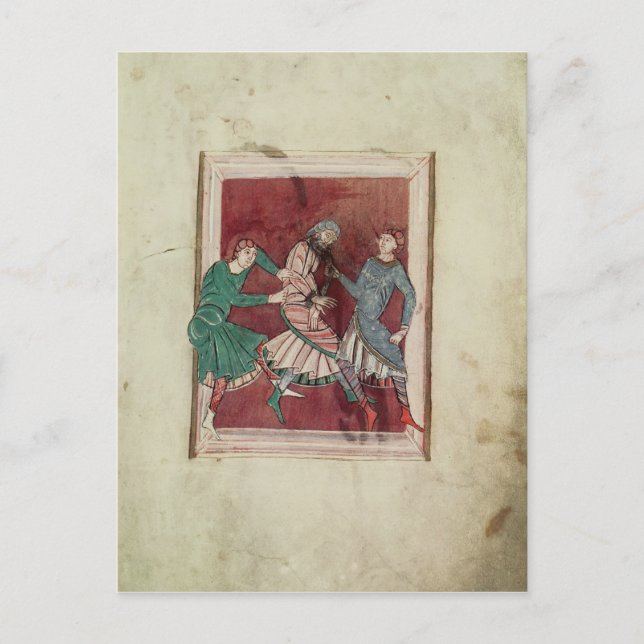 Postal Milagro de San Omero (Anverso)