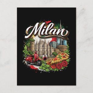 Postal Milán