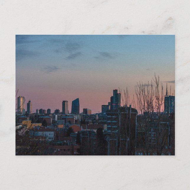 Postal Milan, big Milan (Anverso)