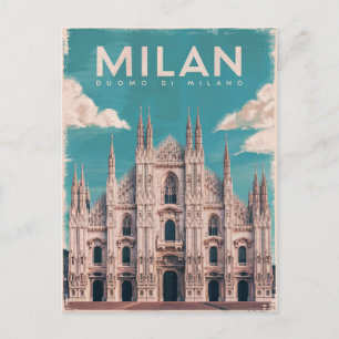 Postal Milán, Catedral de Milán