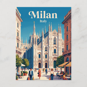 Postal Milán, Lombardía, Italia