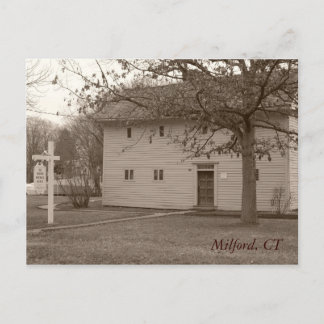 Postal Milford CT Postcard