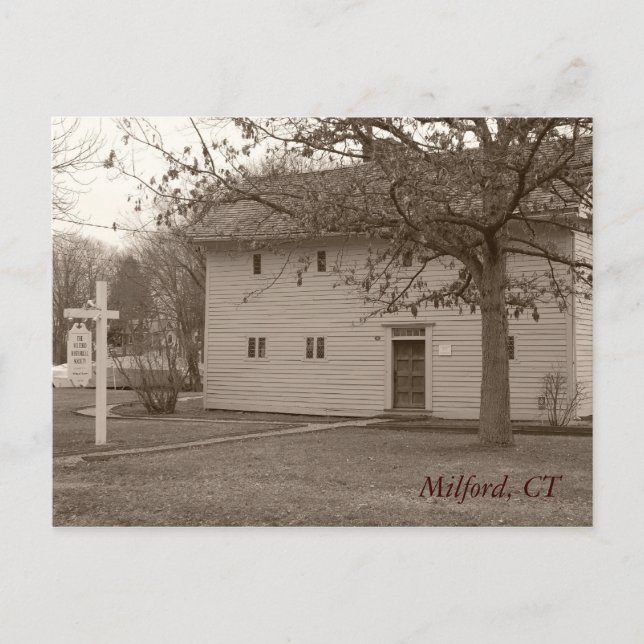 Postal Milford CT Postcard (Anverso)
