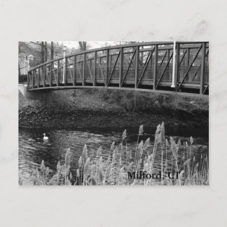 Postal Milford, CT Postcard