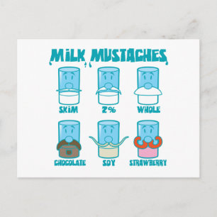 Postal Milk Mustaches