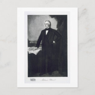 Postal Millard Fillmore, 13° Presidente de los Estados Un