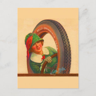 Postal Millas Lotta No. 1- Neumático Kelly-Springfields d