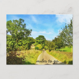 Postal Millas por recorrer...