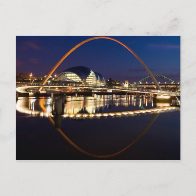 Postal Millenium Bridge Newcastle (Anverso)