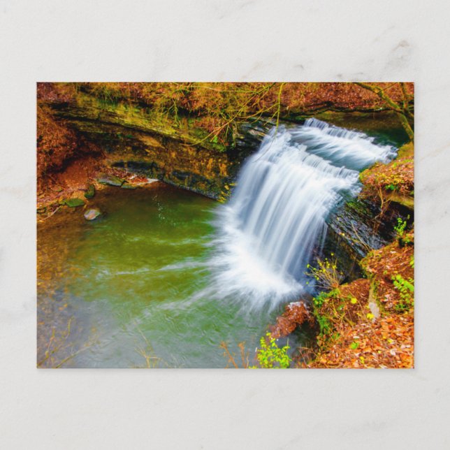 Postal Millikin Falls, Columbus, Ohio (Anverso)