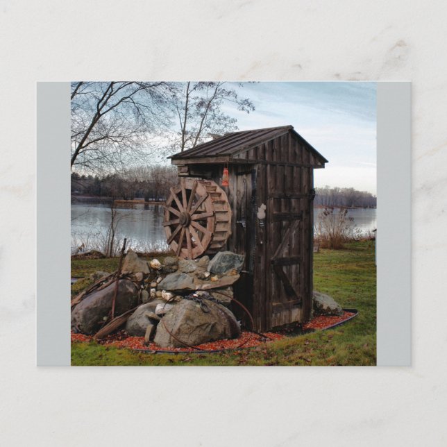 Postal Milling sobre el viejo faro (Anverso)