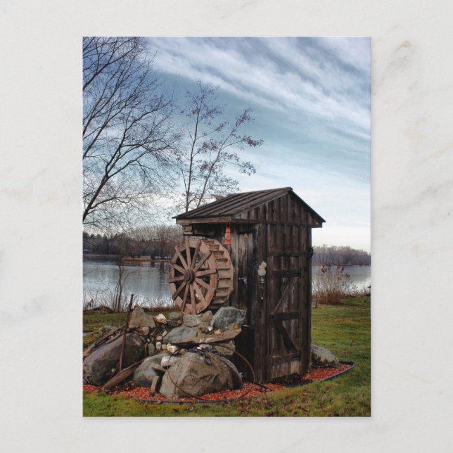 Postal Milling sobre el viejo faro (Anverso)